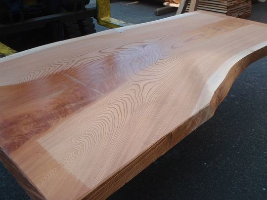 欅　一枚板 欅（ケヤキ）_3000×1000×60_横浜元町店_テーブル天板/一枚板 18382