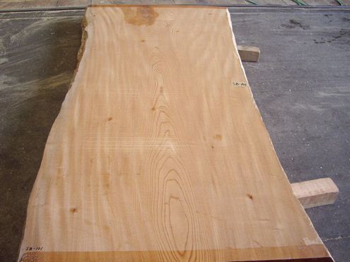 【新古品・美品】長方形テーブル／欅材／日本製 売約済み】欅（ケヤキ）一枚板テーブル（国産/長方形四本脚付